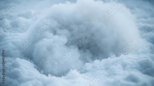 White Smoke Billows from Sn...
