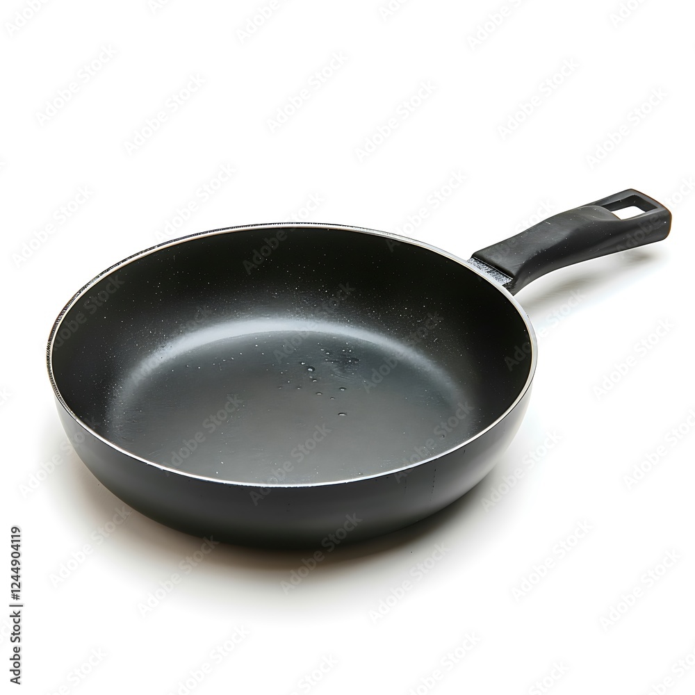 New frying pan isolated on white background New frying pan isolated on white background