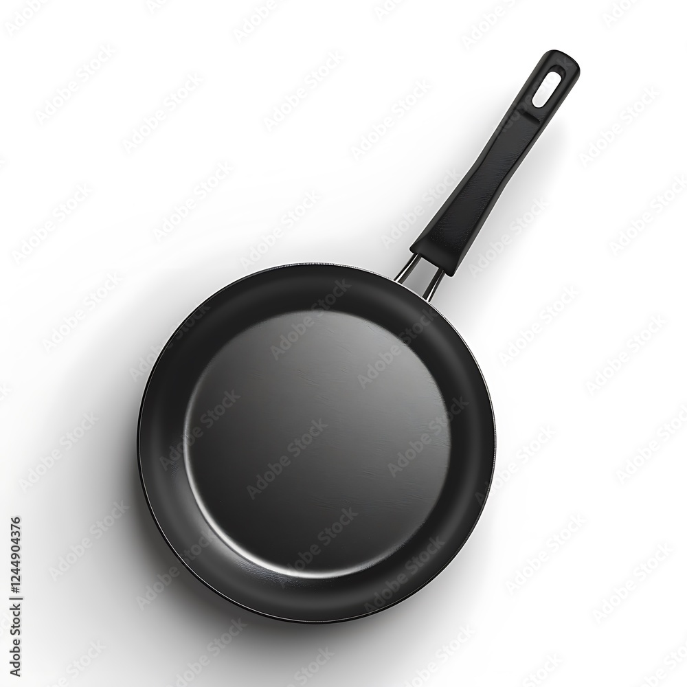 New frying pan isolated on white background New frying pan isolated on white background