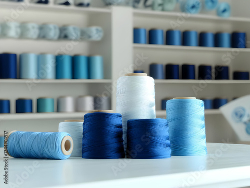Set of Colorful Sewing Thre...
