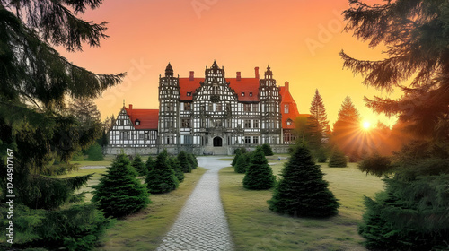 Majestic Castle Stands Tall...