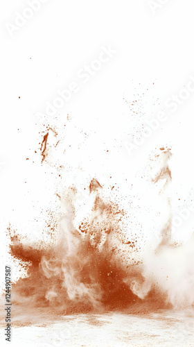 Brown Powder Explodes Upwar...