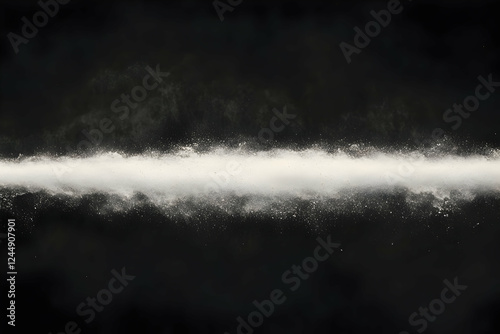 White Powder Explodes on a ...