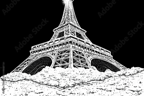 Iconic Tower Illustration S...