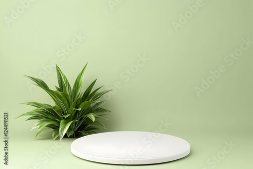 3D Illustration of a White ...