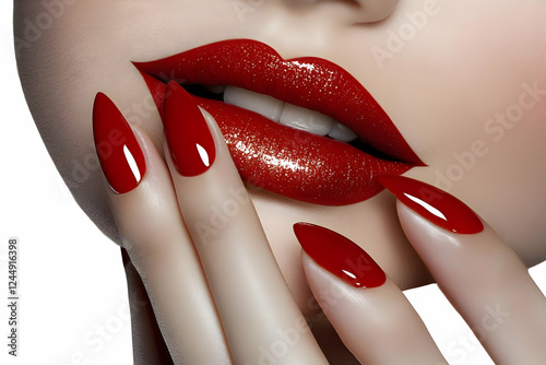 Close-up of Woman's Face wi...