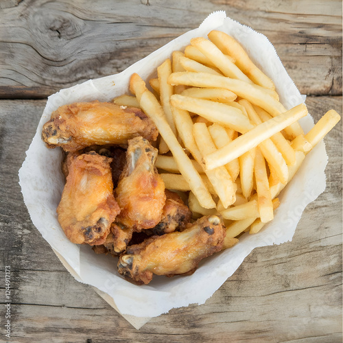 Crispy Fried Chicken Wings ...