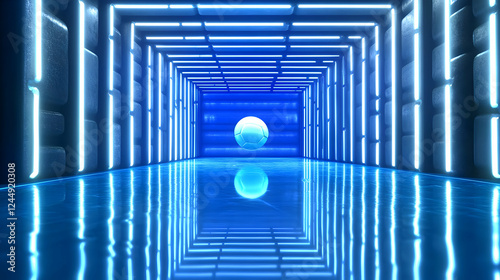 Futuristic Corridor Illumin...