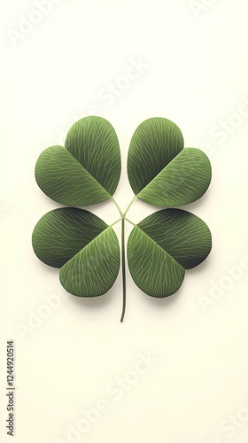 Four-Leaf Clover Illustrati...