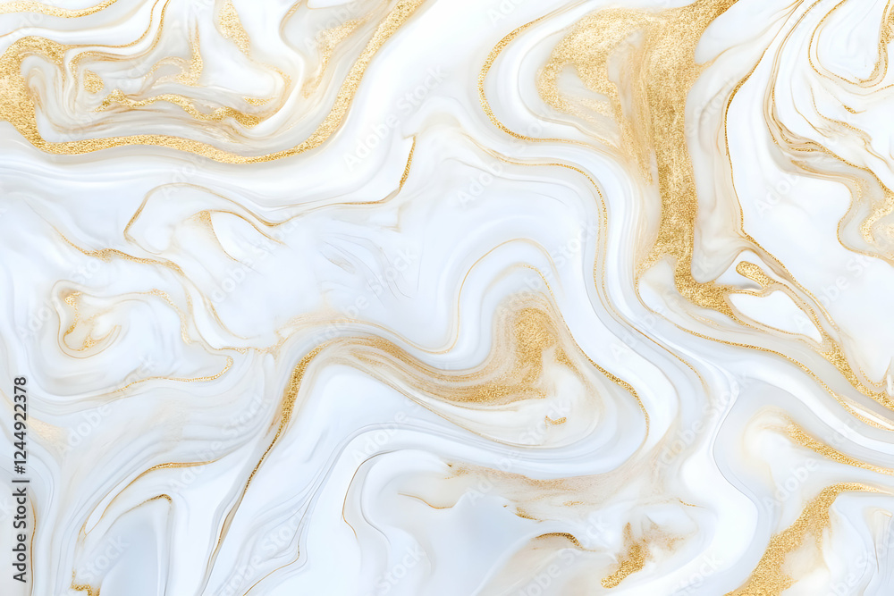 White and Gold Marble Texture Background Creates an Elegant and Luxurious Atmosphere. White and Gold Marble Texture Background Creates an Elegant and Luxurious Atmosphere.