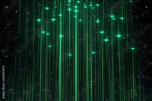 Abstract Background with Gl...
