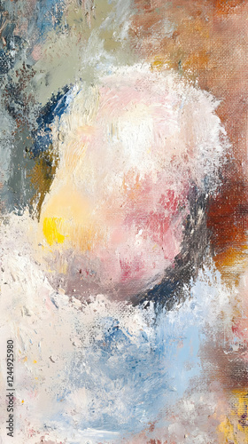 Abstract Painting with Thic...