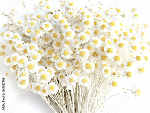 Bouquet of Dried White and ...