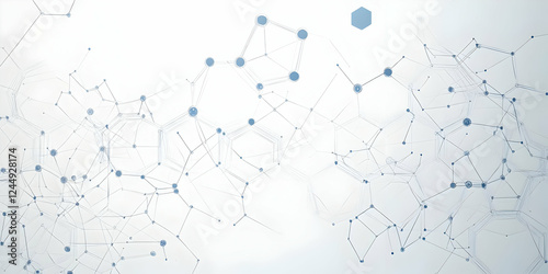 Abstract Network Illustrati...