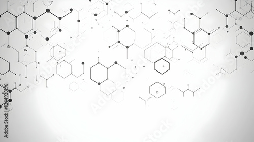 Abstract Hexagonal Network ...