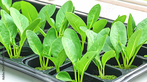 Green Seedlings Sprout Vibr...