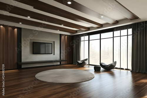 Modern Living Room Interior...