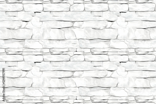 White Stone Wall Texture Ba...