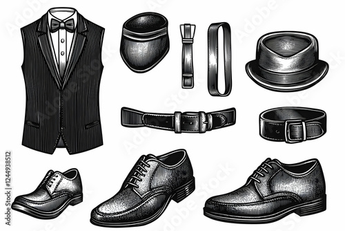 Vintage Gentleman's Attire:...