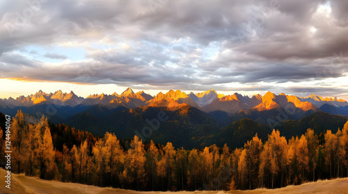 Golden Hour Illuminates Maj...
