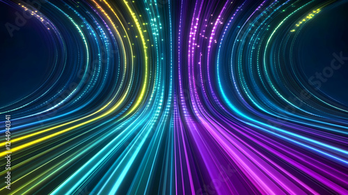Abstract Background with Co...