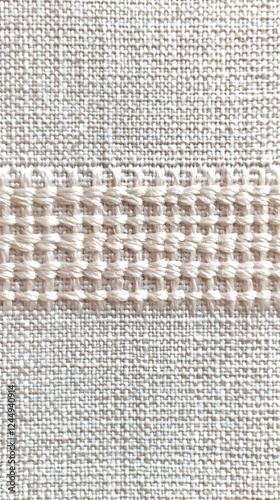 Close-up Woven Fabric Textu...