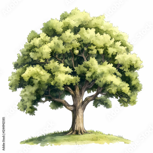 Lush Green Tree Stands Tall...