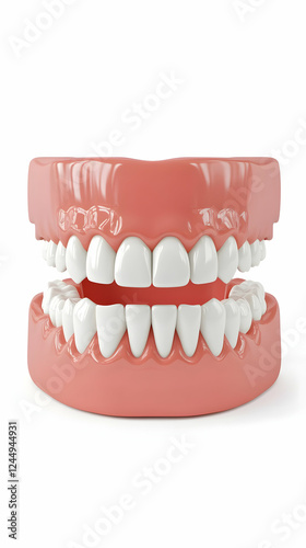 3D Render of Healthy Teeth ...