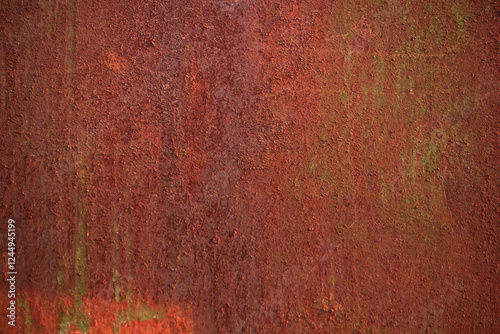 Obraz na płótnie Grunge rusted metal texture, rust and oxidized metal background. Old metal iron panel w salonie