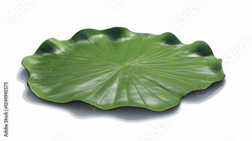 Large Green Leaf Rests Eleg...