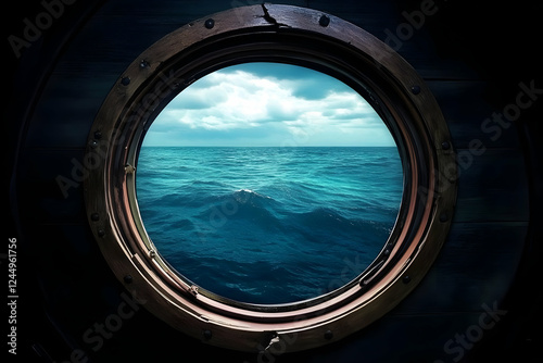 Circular Porthole Reveals V...