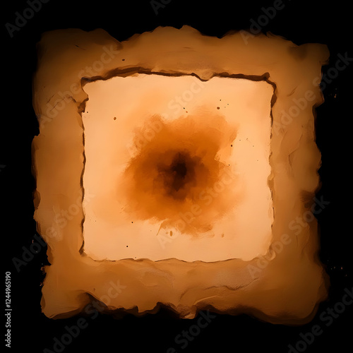 Abstract Orange Background ...