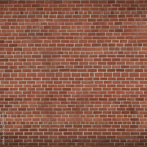 Wallpaper Mural Red Brick Wall Texture forms a Seamless Background for Design Projects. Torontodigital.ca