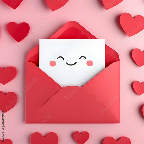 Red Envelope Holds Cute Smi...