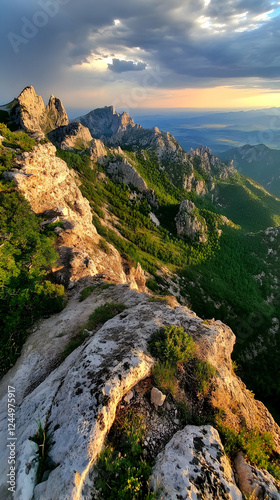 Rocky Mountain Peaks Overlo...