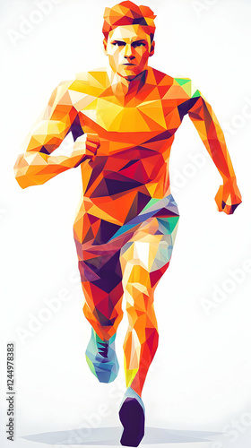 Polygonal Runner Sprints Fo...