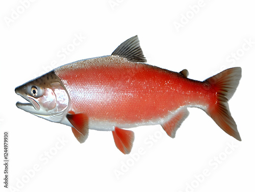 Sockeye Salmon Displays Vib...