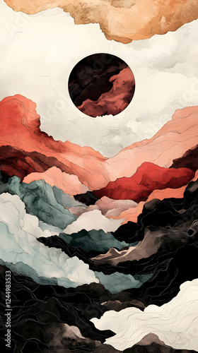 Abstract Landscape Painting...