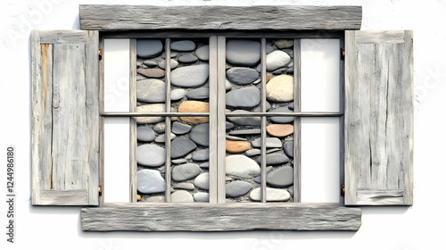 Rustic Wooden Window Frames...