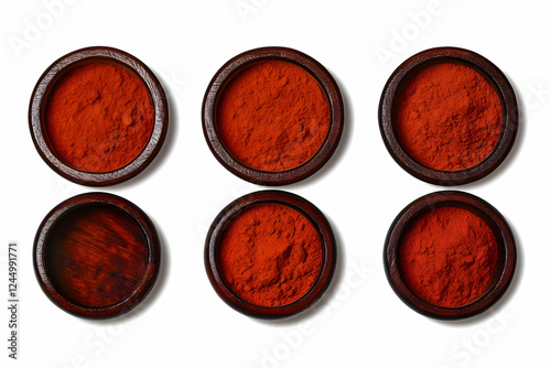 Red chili powder fills five...