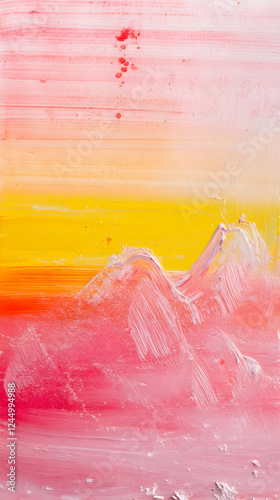 Abstract Painting Displays ...
