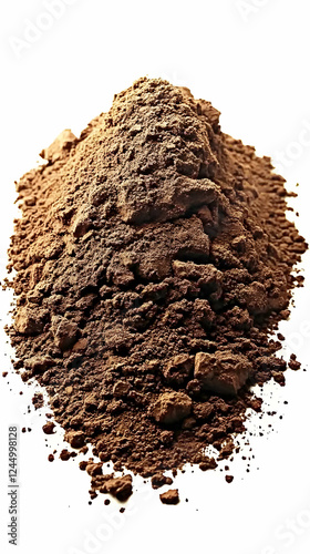 A Mound of Cocoa Powder Cre...