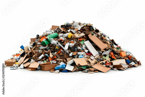 Large Pile of Mixed Garbage...