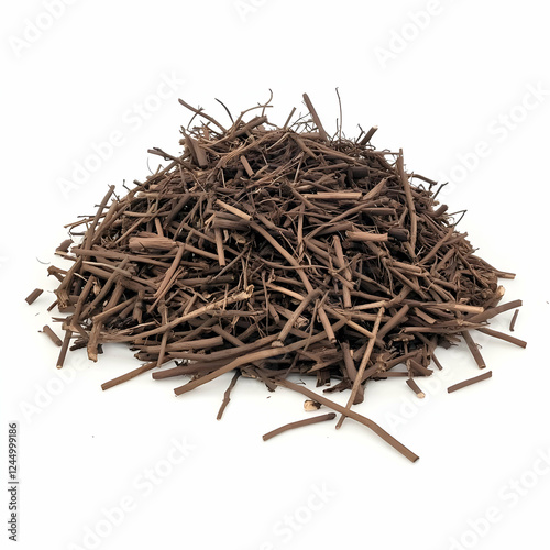 Pile of Dried Twigs Forms a...