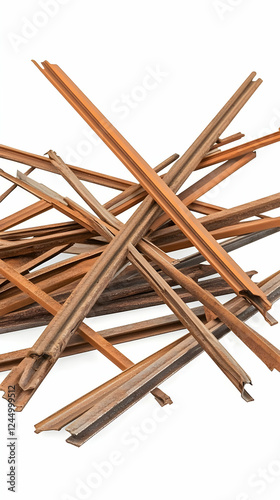 Pile of Rusty Metal Scraps ...