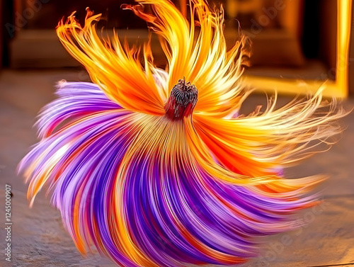 Whirlwind of vibrant colors...