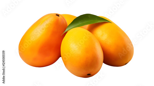 Assorted Fresh Fruits with Natural Colors and Realistic Textures, Ideal for Healthy Living Concepts, Culinary Designs, and Nutritional Promotions on Transparent Background