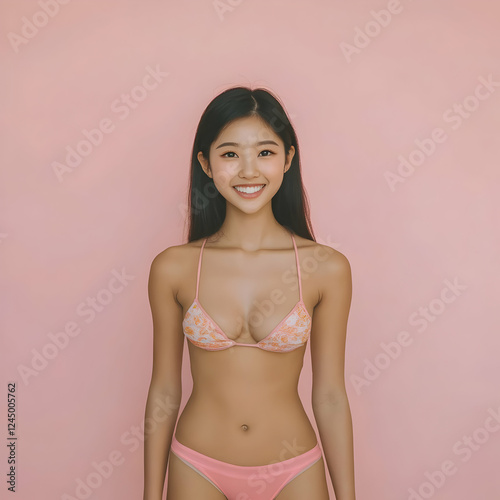 Young Woman Smiles Confiden...
