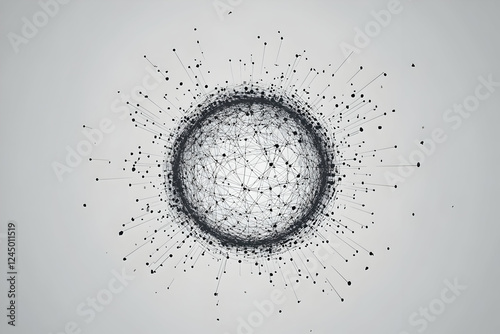 Abstract Sphere with Connec...