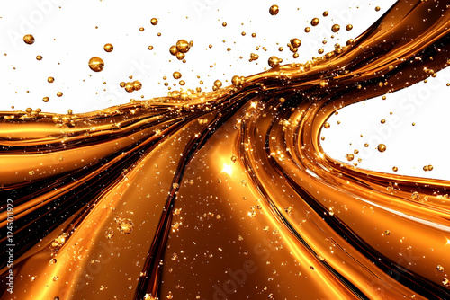Golden Liquid Flows and Spl...